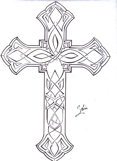 Tribal Cross Tattoos Celtic Cross Tattoos Cross Tattoo Designs Cross