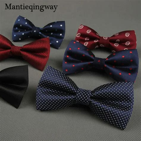 Buy Mantieqingway Mens Polyester Bow Ties For Men