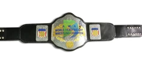 Awa World Heavyweight Wrestling Championship Replica Title Belt Adult