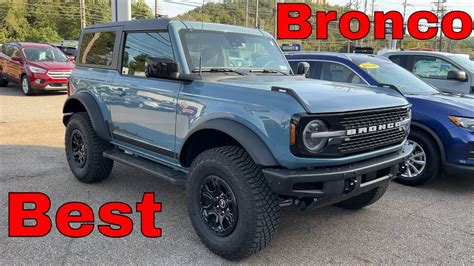 2021 Bronco Wildtrak 2 Door Review Youtube