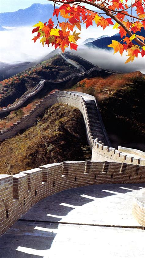 750x1334 Great Wall Of China Hd Wallpaper De China Viajes Todo Fondos