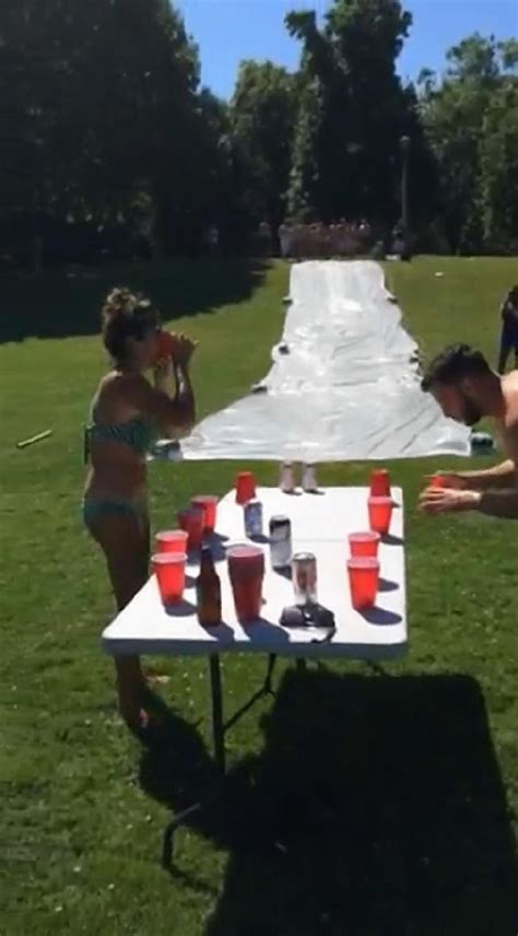 See It New Summer Drinking Game Slip And Flip Created In Portland