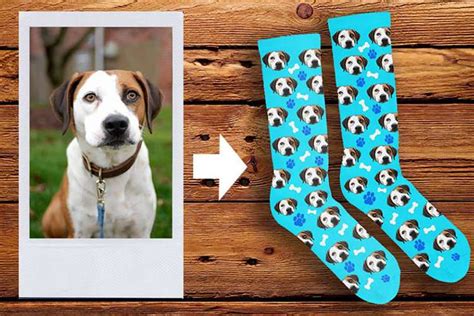 Custom Dog Socks With Picture New Hotspot Oksox