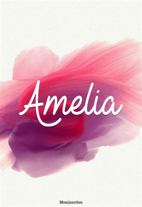 Amelia Baby Names 3884 Baby Girl Names That Start With Letter A