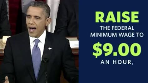 Obama Raise Minimum Wage To 9hr Youtube