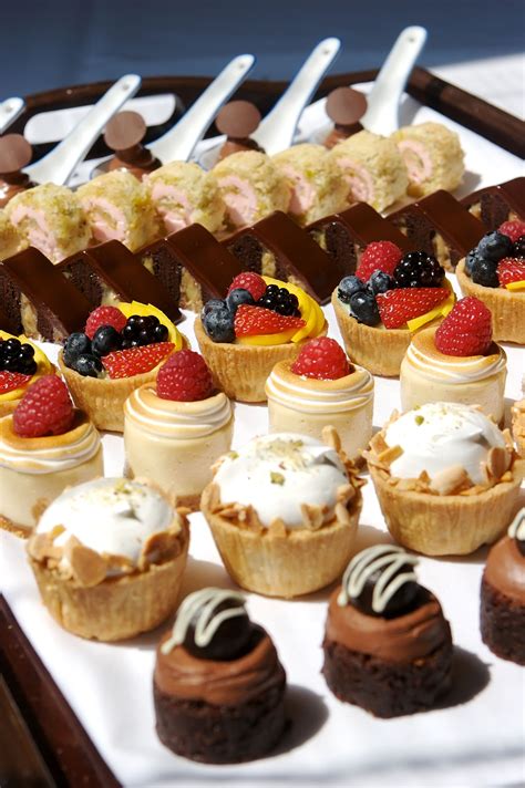 Mimiature Desserts Paper And Cake Mini Desserts