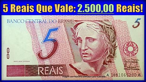 Quantos Tipos De Valor Nominal Das Notas De Reais