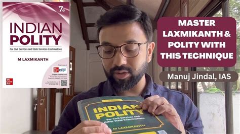 How To Master Polity And Read The Laxmikanth Book To Excel In Upsc