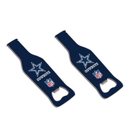Buy 2x Nfl Dallas Cowboys Bottle Opener 10cm Magnetic Beersoda Cap