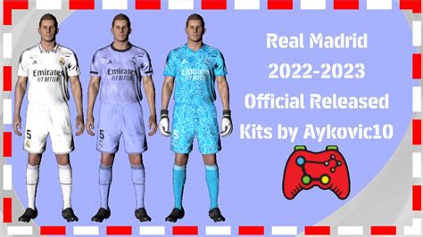 Pes 2017real Madrid 2022 2023 Official Released Kitsby Aykovic10