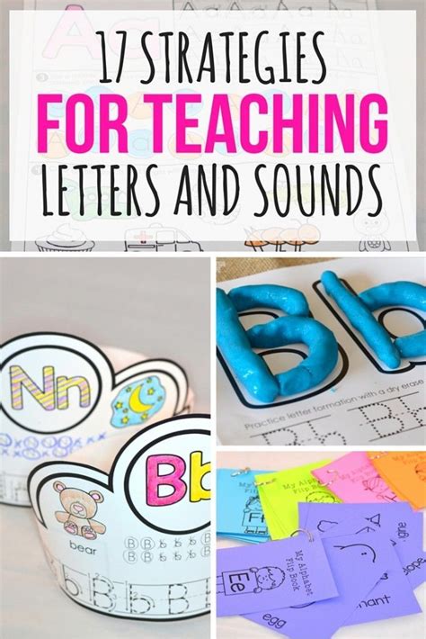 This is the second video in my series on 6 ways to enhance your students' learning. 17 Strategies for Teaching Letters and Sounds | Teaching letters, Teaching letter sounds, Letter ...