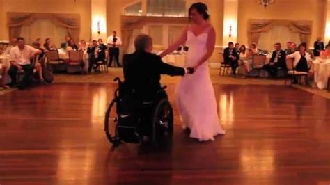 Epic Father Daughter Dance Paralyzed Dad Dances For First Time In 17