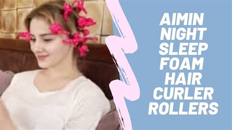 Aimin Hair Night Sleep Foam Hair Curler Rollers 100k Bonuses In