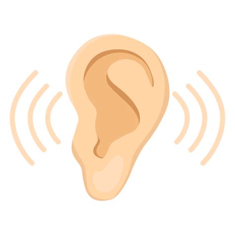 Ear Earlobe Sound Illustration Transparent Png And Svg Vector File