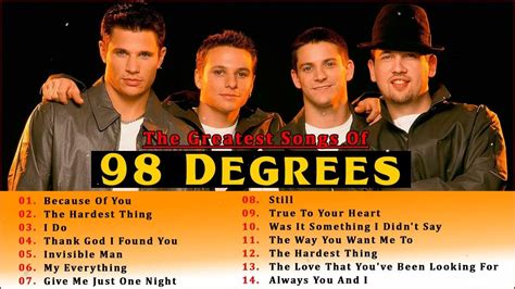 The Best Songs Of 98 Degrees 98 Degrees Greatest Hits Full Album