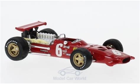 Miniature Ferrari 312 143 Brumm F1 No6 Formel 1 Gp Frankreich 1969 C