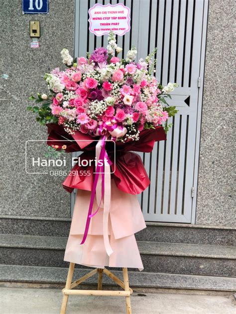 Mẫu Hoa Khai Trương Đẹp Nhất Tại Hanoi Florist Vn