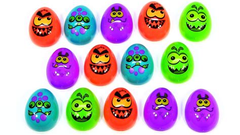 14 Halloween Surprise Eggs with Candy Lemonheads Monster Hunt | Surprise egg, Kinder surprise ...