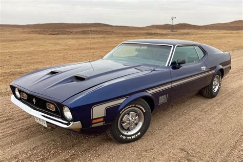 1971 Ford Mustang Mach 1 For Sale On Bat Auctions Closed On February