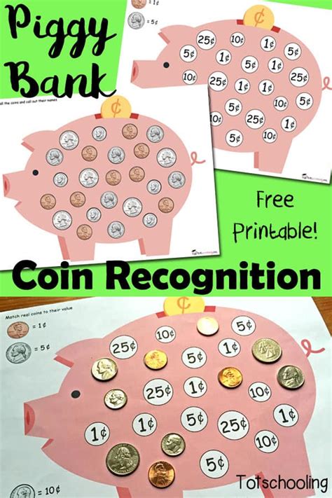 2.5 out of 5 stars 105. PIGGY BANK COIN RECOGNITION PRINTABLE - Homeschool ...