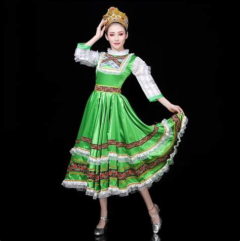 customized folk classical russian dance costume arabesque life