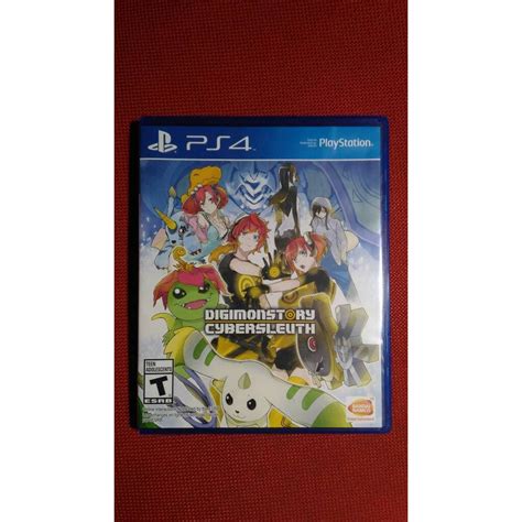 jual kaset game bd ps4 ps 4 digimon story cyber sleuth cybersleuth bekas playstation 2nd second
