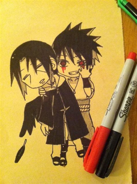 My Itachi And Sasuke Drawing Anime Amino