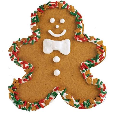 Decked Out Gingerbread Boy Cookie Christmas Gingerbread Cookies