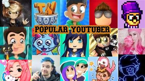 15 Most Popular Roblox Youtuber Youtube