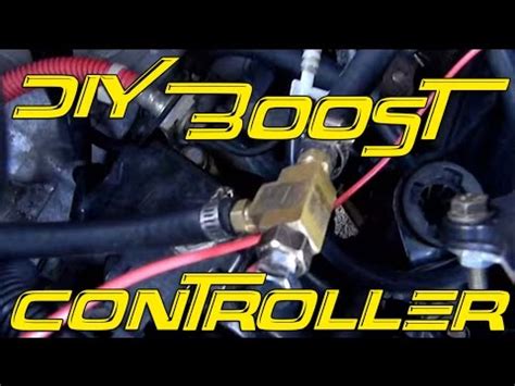 Attention visual learners, this diy was done on my turbo r18 with the gt25r, internally waste gated. DIY Boost Controller More boost! $12 - YouTube