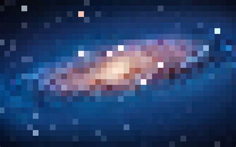 Recreate The Andromeda Galaxy In 8 Bit Pixel Art On Your Lion Desktop