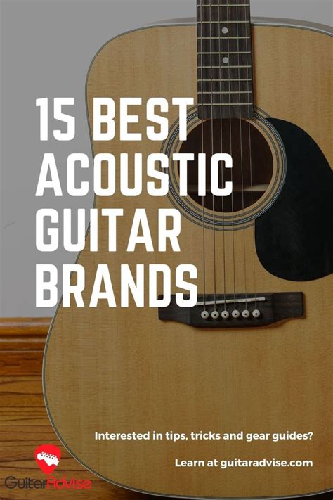 The sound is rich and clear with a balanced sound that is perfect for beginner and intermediate players. 15 Best Acoustic Guitar Brands: The Complete List (2020 ...
