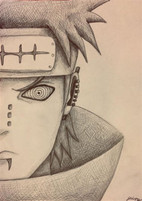 Draw Pain With Pencil Hope You Like It Naruto