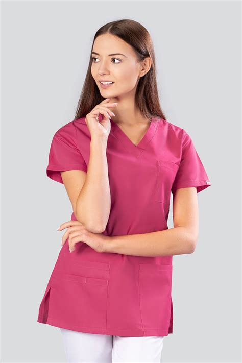 Nursing Uniform Top Select Fuchsia Bestuniforms