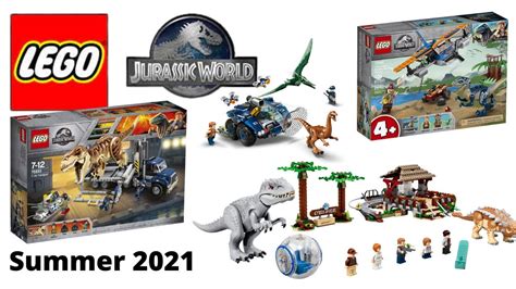 Lego Jurassic World Summer 2021 Setlist Only 5 Sets Youtube