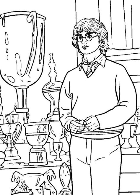 Coloring page harry potter and the chamber of secrets. Free Printable Harry Potter Coloring Pages For Kids