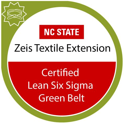 Certified Lean Six Sigma Green Belt Credly