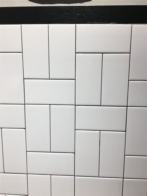 An Eye Catching Subway Tile Pattern Home Tile Ideas