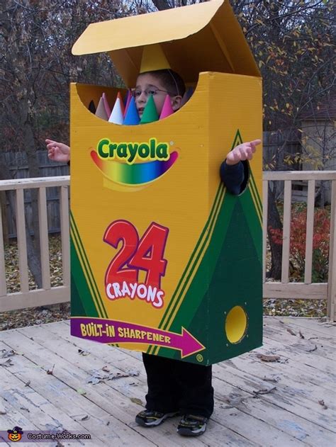 ☀ How To Make A Crayon Box Halloween Costume Gail S Blog