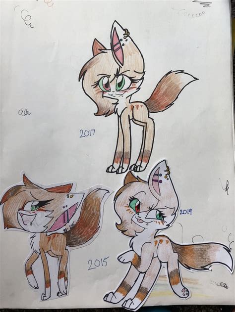 Redraw Of Echo Again Its Been 2 Years Warrior Cat Drawings Furry