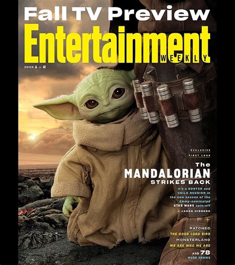 Baby Yoda Adorably Steals The Spotlight In Two New Entertainment Weekly