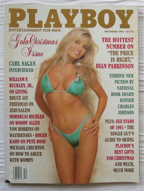 Vintage Playboy Magazine Dian Parkinson Christmas December