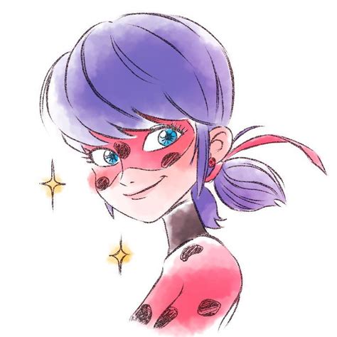 The duo works together to save paris from the evil hawk moth, a supervillain who has the power to make others do his bidding. Ladybug-Marinette♡ | Dibujos de ladybug, Dibujos, Dibujos ...