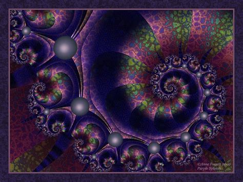Purple Splotch By Afugatt On Deviantart Purple Purple Reign Fractal Art