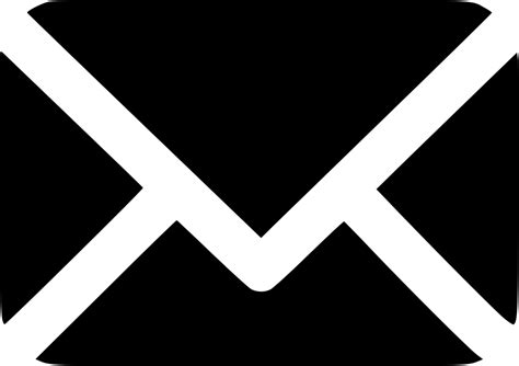 Gambar Logo Email Hitam Putih Png Logo Images