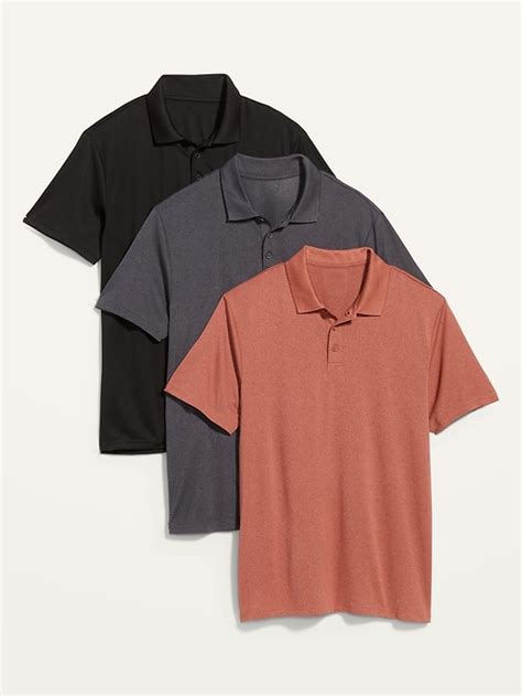 Go Dry Cool Odor Control Core Polo Shirt 3 Pack For Men Old Navy