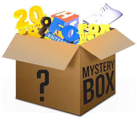 Mystery Box With Logos 20th Century Fox Warner Bros Walt Etsy
