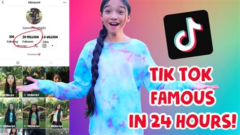 Trying To Become Tik Tok Famous In 24 Hours Jasmine And Bella Youtube