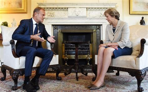 Theresa May Set To Trigger Article 50 By February Eus Donald Tusk Says