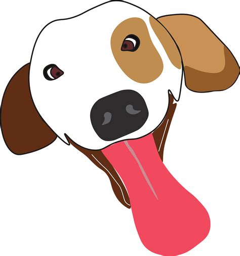 Dog Tongue Pet Free Vector Graphic On Pixabay
